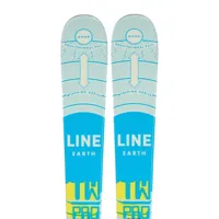 line wallisch shorty+fdt 4.5 alpine skis bleu 119