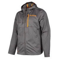 klim transition jacket orange,gris m / regular homme