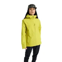 burton veridry 2.5l jacket jaune xs femme