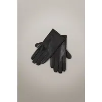 gants en cuir en coffret cadeau, en noir