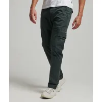 superdry homme pantalon cargo core en coton bio gris foncé taille: 32/32