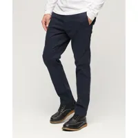 superdry homme pantalon chino slim bleu marine taille: 30/32