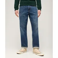 superdry homme jean slim droit vintage bleu taille: 36/32