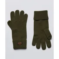 superdry homme gants radar vert taille: 1taille