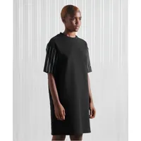 superdry femme sdx robe t-shirt épaisse sdx en édition limitée gris clair taille: s/m
