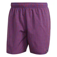 adidas check clx sl swimming shorts violet s homme