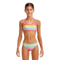 funkita racerback lake acid bikini multicolore 10 years garçon