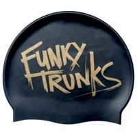 funky trunks swimming cap bleu