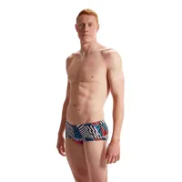 speedo club training allover 13.5 cm swimming brief multicolore uk 32 homme