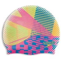 speedo digital printed swimming cap multicolore