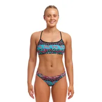 funkita swim crop bikini top multicolore aus 8 femme