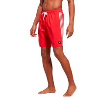 adidas 3s clx cl swimming shorts rouge s homme