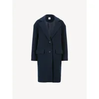 manteau en laine bleu - 44