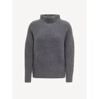 pull-over en tricot gris - 40