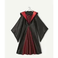 déguisement robe de vampiresse noir et rouge - 4-6 a