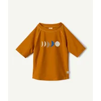 t-shirt manches courtes bébé garçon anti-uv orange motif lunes - 19-24m