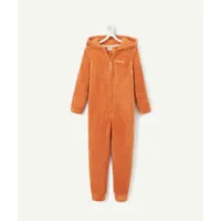 la combinaison pyjama orange avec animation animale - 4 a