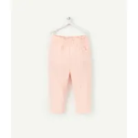 pantalon fluide bébé fille rose néon - 3 m