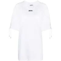 jean paul gaultier- logo oversized organic cotton t-shirt