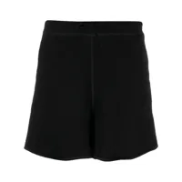 ganni- drawstring organic cotton shorts