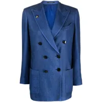 gabriele pasini- double-breasted wool blend jacket