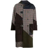 baracuta- patchwork duffle coat