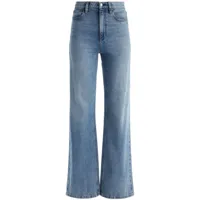 alice+olivia- weezy flare leg jeans