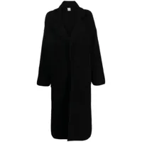 toteme- wool blend cardigan coat