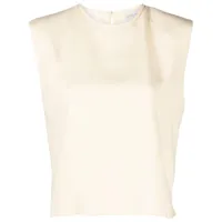 forte forte- stretch crepe cady boxy top