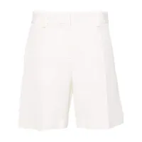 ermanno scervino- linen blend shorts