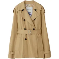 burberry- cotton trench coat