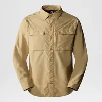 the north face chemise sequoia pour homme khaki stone taille xl