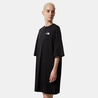 the north face robe t-shirt pour femme tnf black taille l