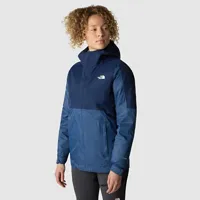 the north face veste isolante en duvet dryvent&#8482; triclimate pour femme shady blue-summit navy taille s