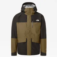 the north face veste dryzzle all weather futurelight&#8482; pour homme military olive/tnf black taille m