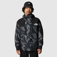 the north face veste retro mountain &#39;86 pour homme smoked pearl garment fold print taille l