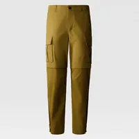 the north face pantalon cargo convertible droit ample nse pour femme fir green taille 36