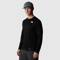 the north face t-shirt à manches longues shadow pour homme tnf black taille s