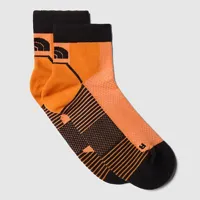 the north face chaussettes basses trail run vivid flame-tnf black taille m