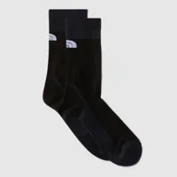 the north face chaussettes mi-mollets trail run tnf black taille xs