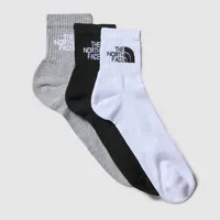 the north face chaussettes courtes avec amorti multi sport black assorted taille l