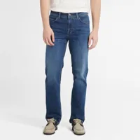 timberland jean stretch core pour homme en bleu marine ou indigo bleu marine, taille 30 x 34