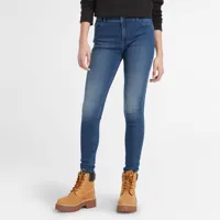 timberland jean skinny en denim pour femme en indigo bleu, taille 33