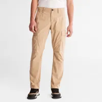 timberland pantalon cargo en sergé core pour homme en beige beige, taille 28 x 34