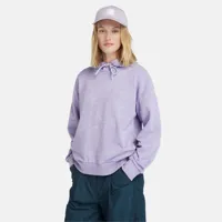 timberland sweat à capuche tie & dye saisonnier pour femme en violet violet, taille s