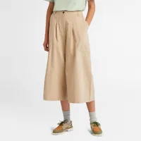 timberland jupe-culotte style utilitaire pour femme en beige beige, taille 35