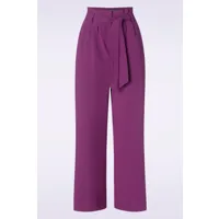 pantalon court neva timba en violet caspia