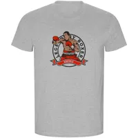 kruskis legendary boxer eco short sleeve t-shirt gris s homme
