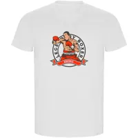 kruskis legendary boxer eco short sleeve t-shirt blanc s homme