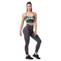 nebbia fit & smart high waist 572 leggings gris xs femme